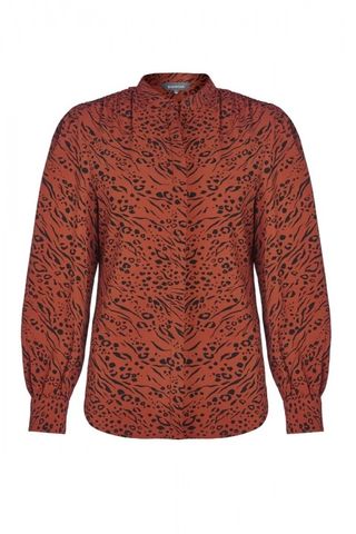 Copper Animal Print V Neck Shirt – was £45, now £22.50