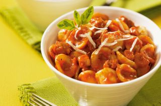 Sausage and tomato pasta