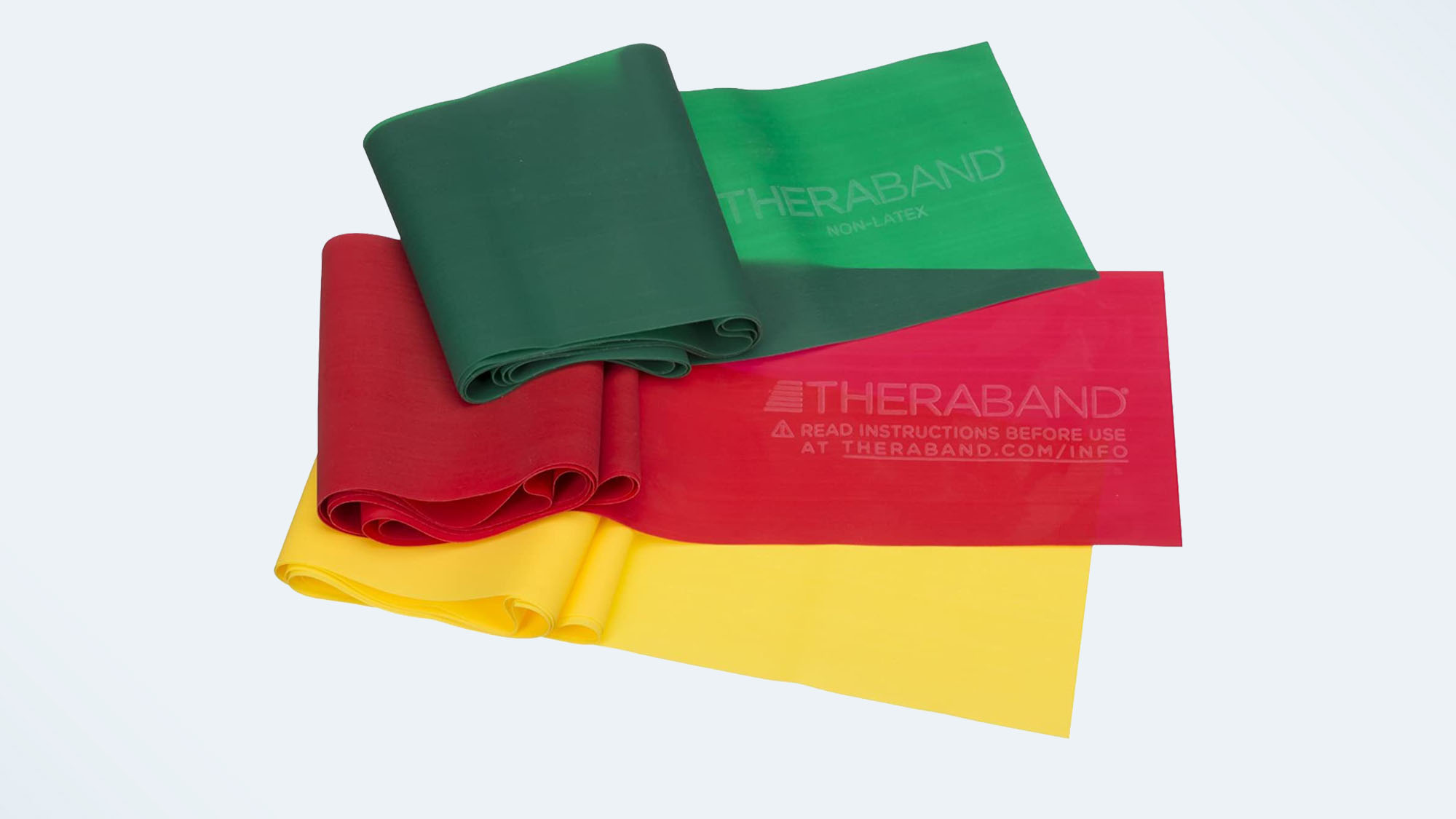 a photo of the Theraband resistance band set