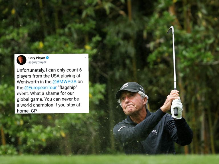 Gary Player: 'Shame For Global Game More US Players Aren't At Wentworth'