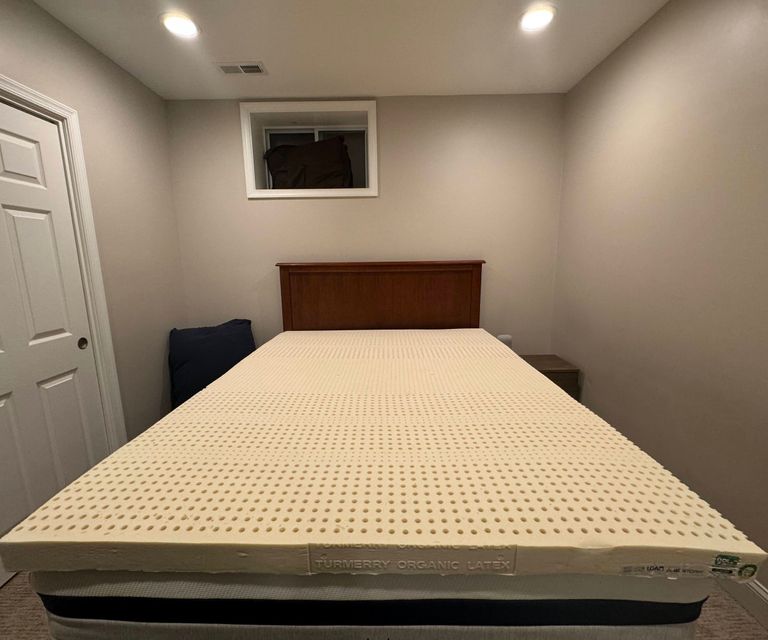 Turmerry Latex Mattress Topper review great pressure relief Homes