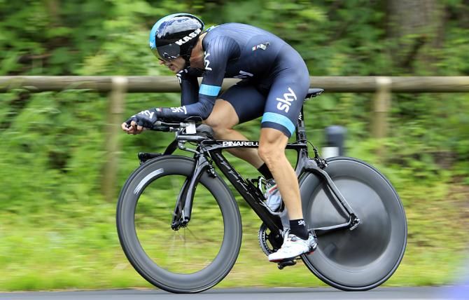 Dario Cataldo (Sky) finished just off the podium