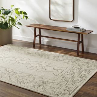 wayfair geometric area rug