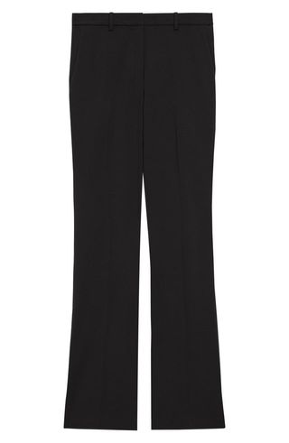 Slim Fit Stretch Wool Trousers