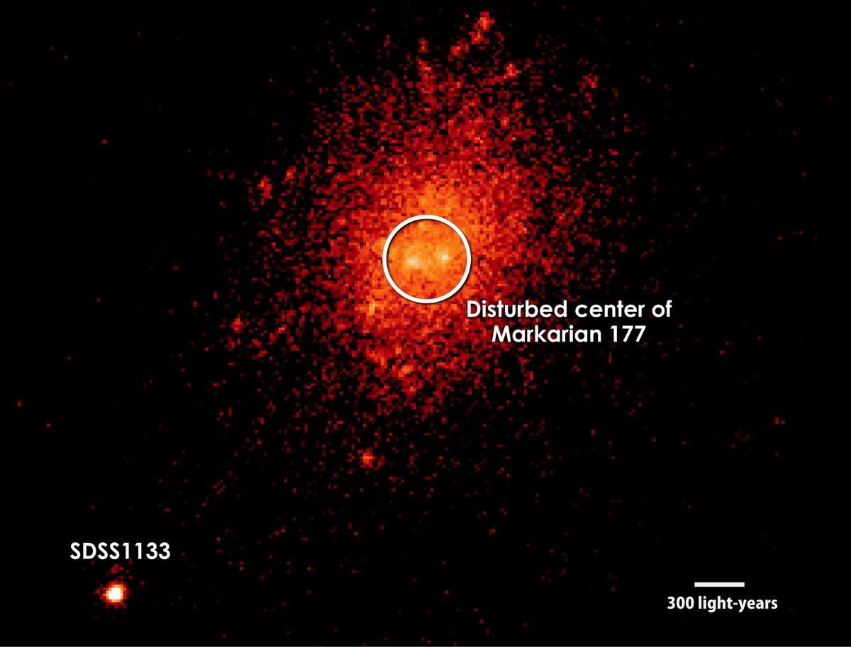 Mystery Object in Space: A Rogue Black Hole or Strange Supernova?