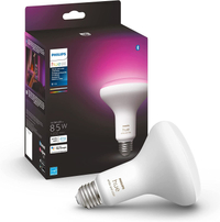 Philips Hue White &amp; Color Ambiance BR30 LED Smart 2 Bulbs + Dimmer Switch
