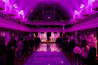 The team presentation for Van Rysel-Roubaix in the musée La Piscine de Roubaix