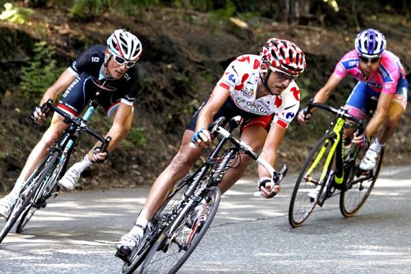 Mountains classification leader Jelle Vanendert (Omega Pharma-Lotto)