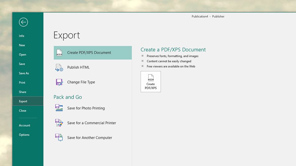 Microsoft Publisher review