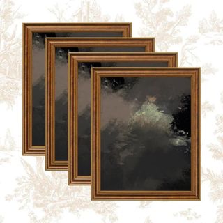 Four bronze wood picture frames from Wayfair