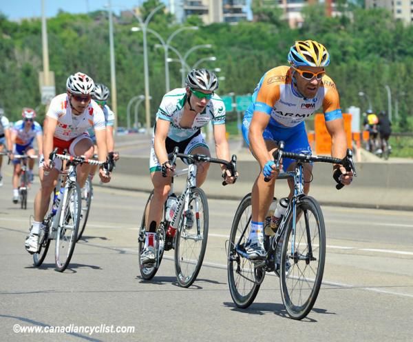 Svein Tuft (Garmin-Transitions) marked by Ryan Roth (SpiderTech powered by Planet Energy).