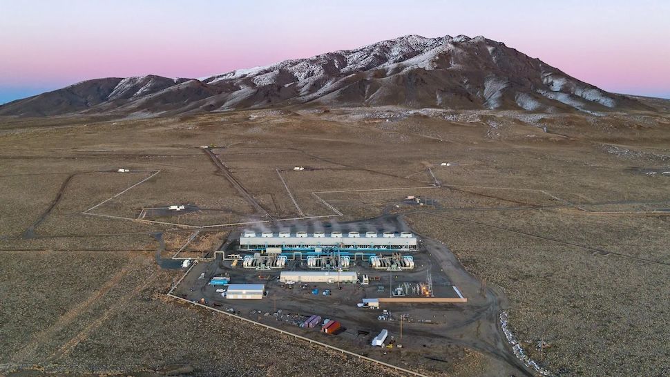 Google&#039;s first geothermal power station in Nevada