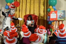 dr seuss being read at white house