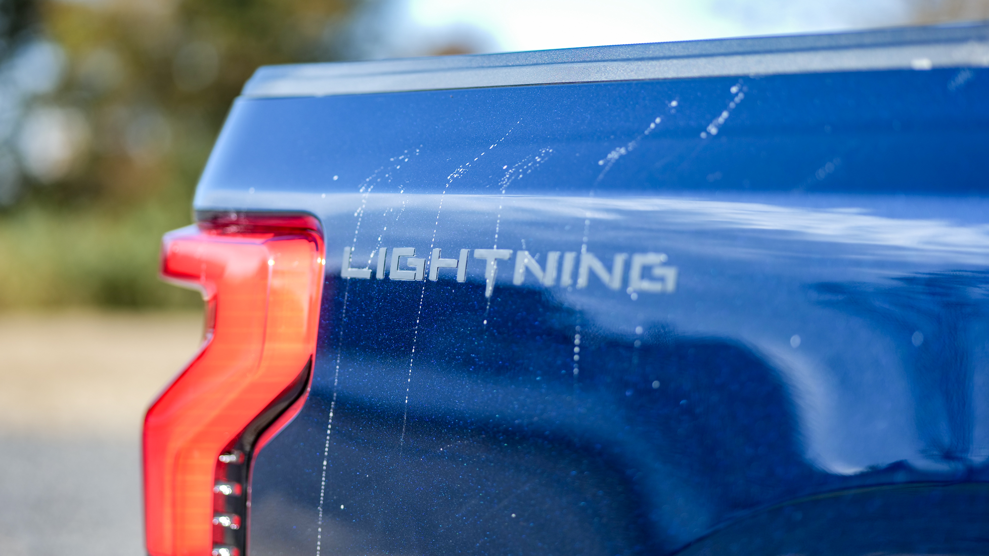 2025 Ford F-150 Lightning test drive.