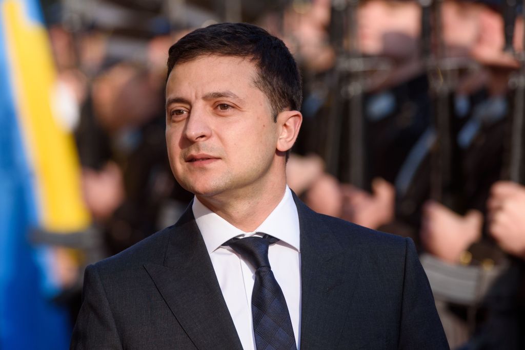 Volodymyr Zelensky.