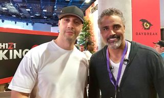 Echo Fox CEO Jace Hall (left) and founder Rick Fox (right). Photo: Mike Andronico/Tom's Guide