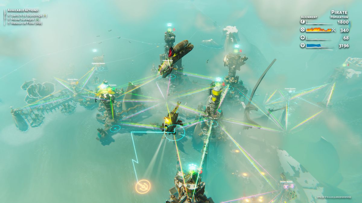 Bulwark: Falconeer Chronicles pre-release screenshots.
