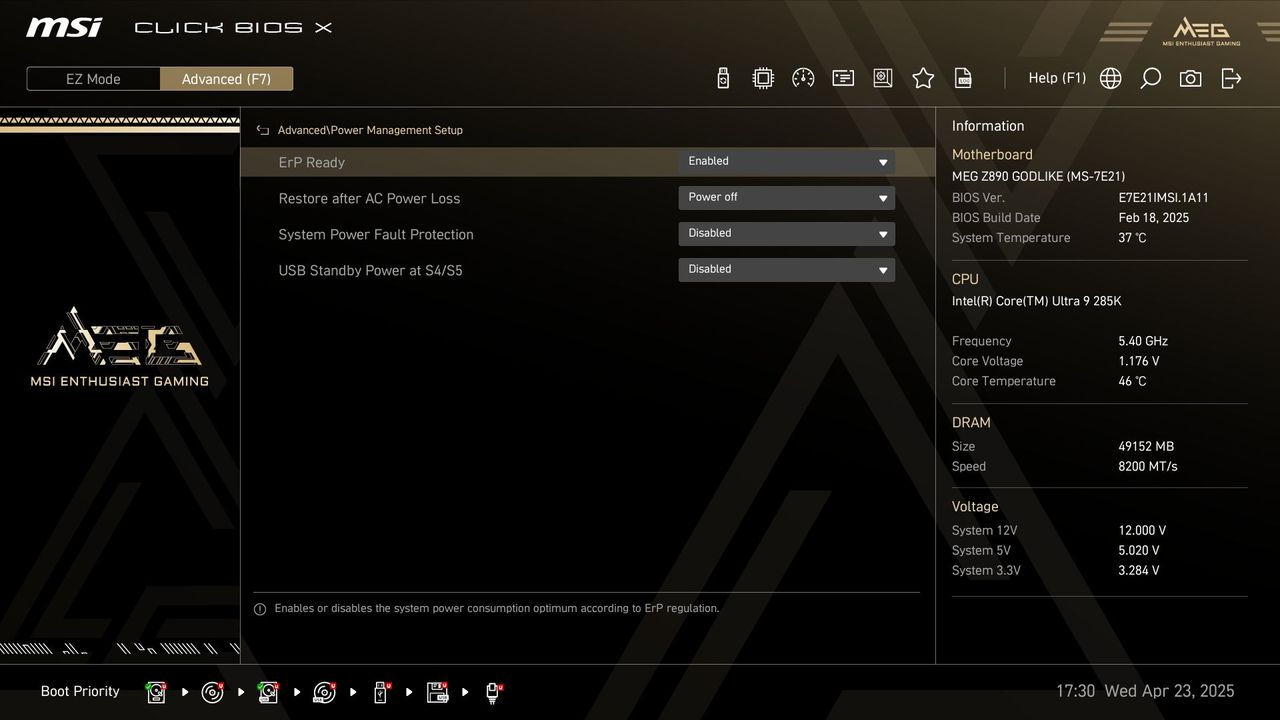 MSI Z890 Godlike