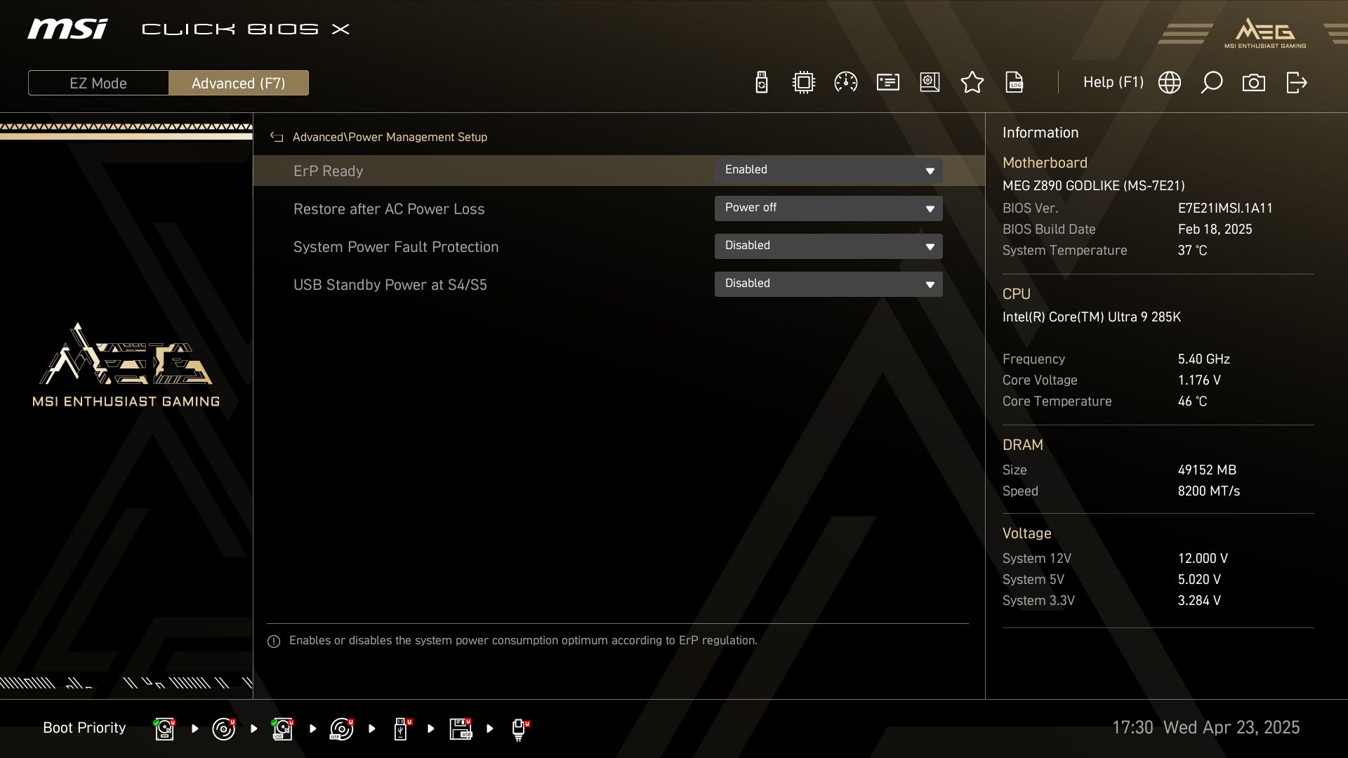 MSI Z890 Godlike