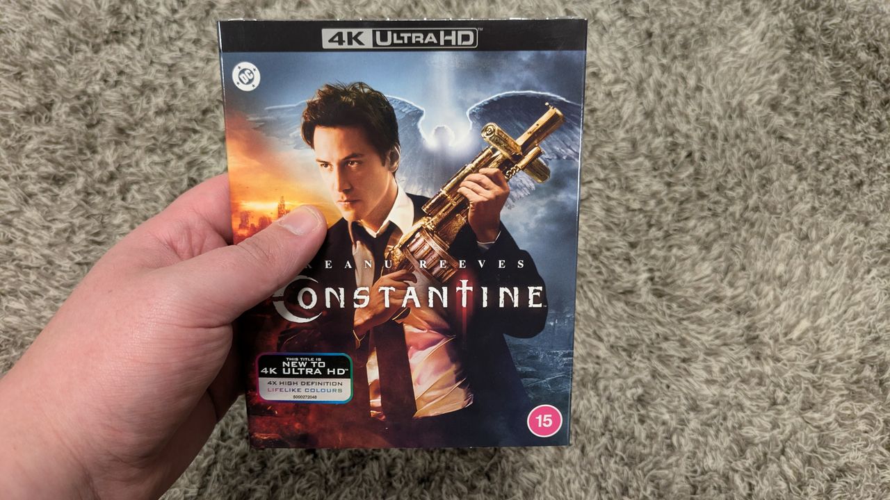 4K Blu-ray case of Constantine