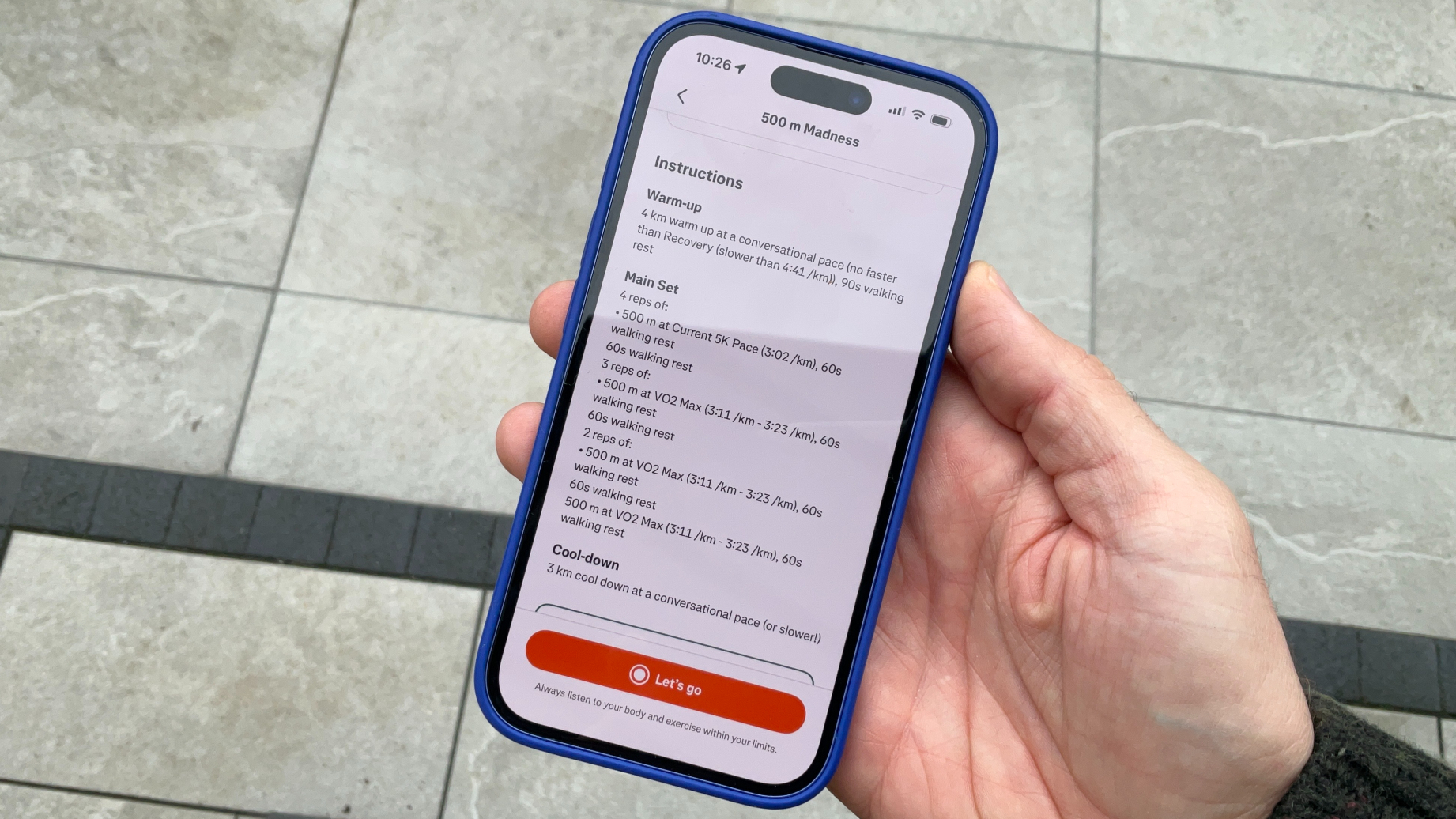 Strava Instant Workout