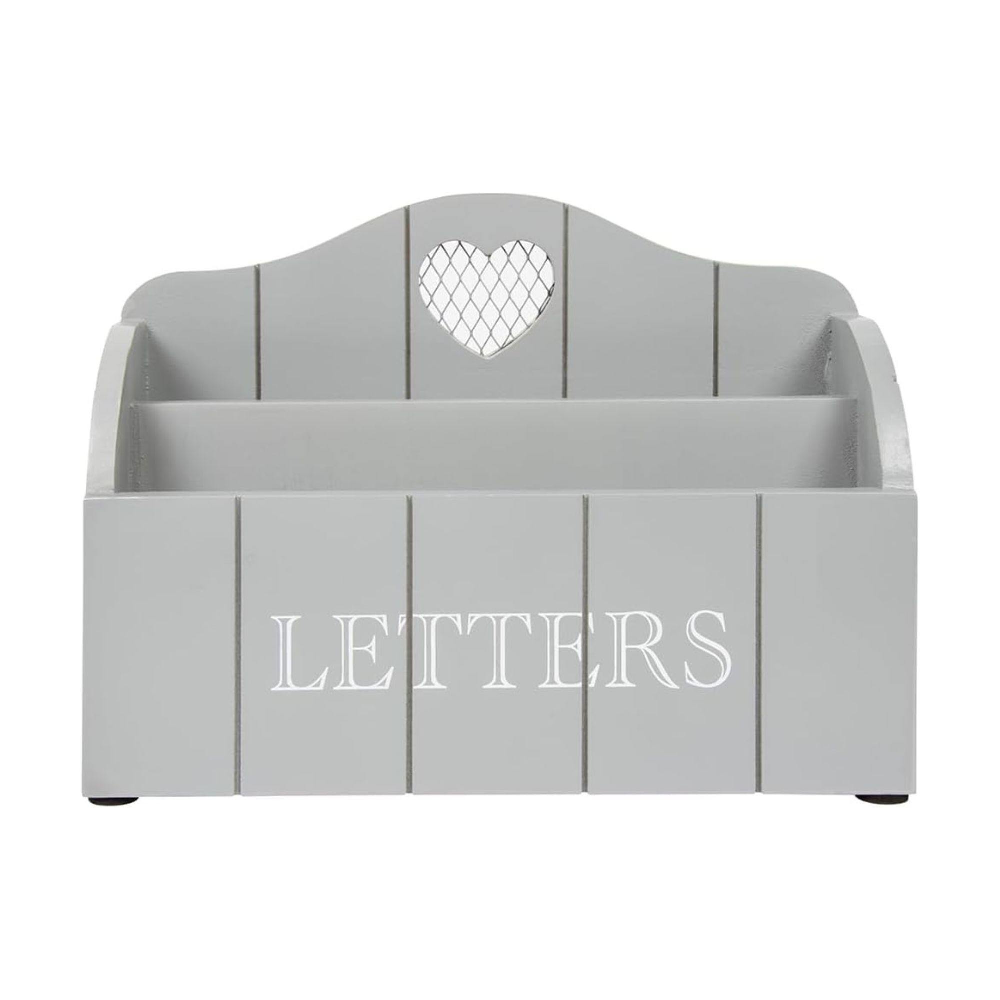 Grey Letter Rack