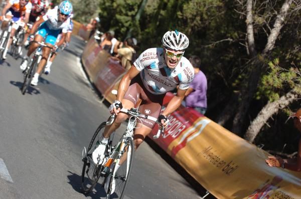 Ireland's Nicolas Roche (Ag2r) on stage three of the Vuelta a Espana.