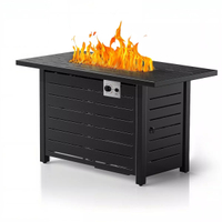 R.W.FLAME Gas Fire Pit Table
