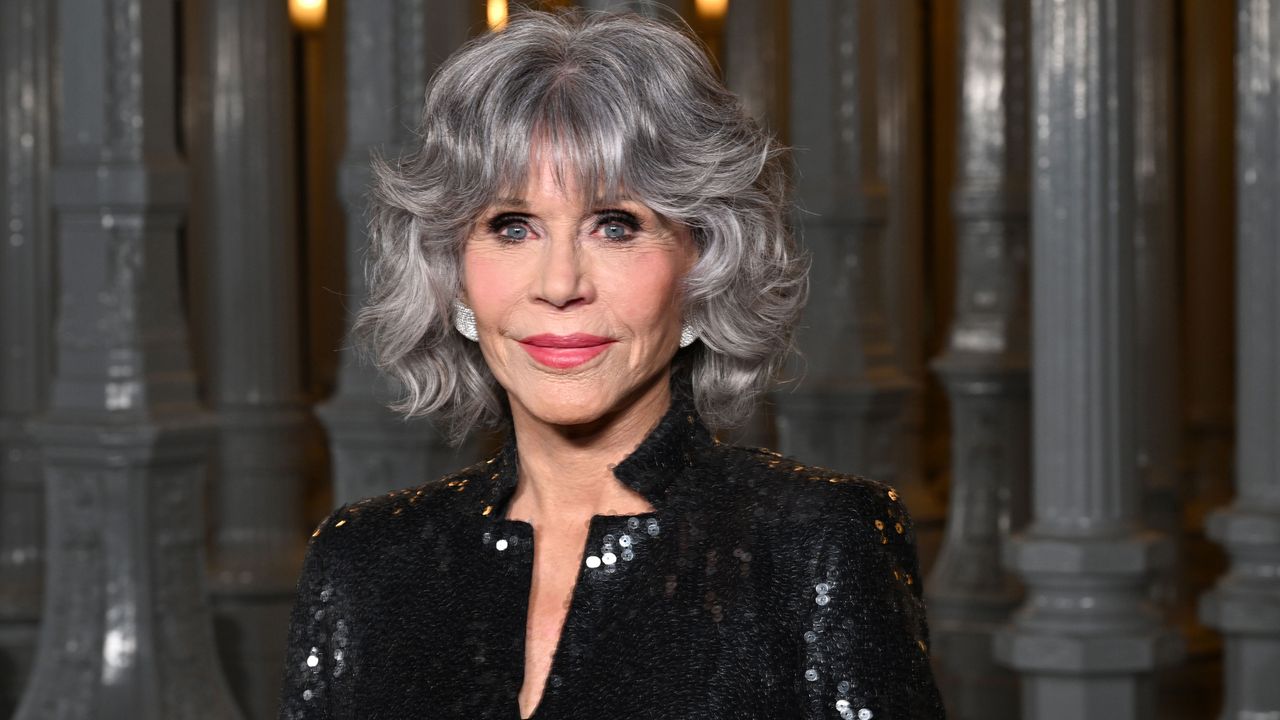 Jane Fonda attends the 2023 LACMA Art+Film Gala, Presented By Gucci at Los Angeles County Museum of Art on November 04, 2023