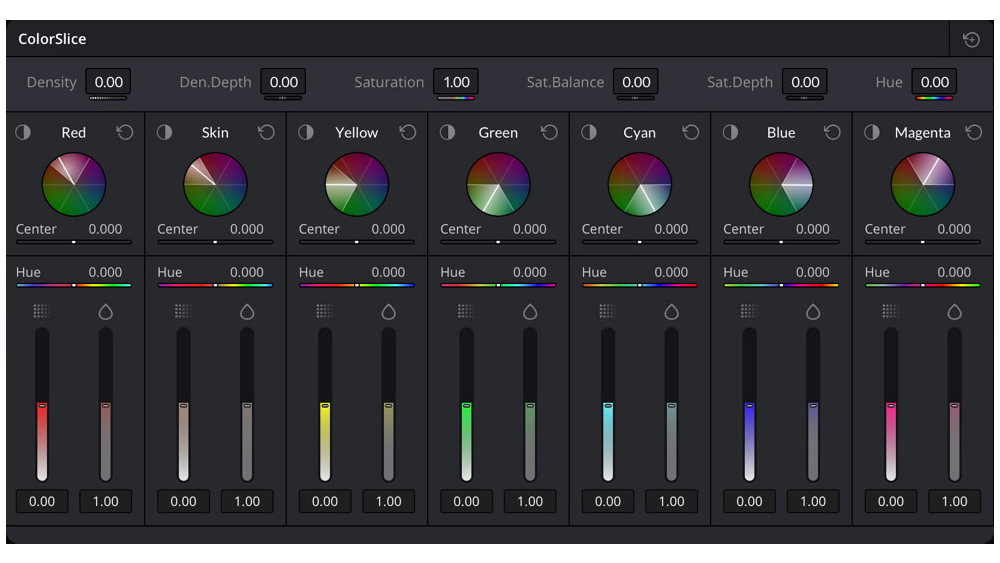 Screenshot from Davinci Resolve 19