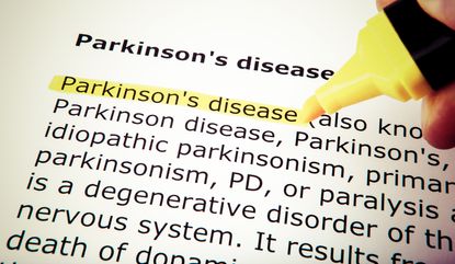 Definition of Parkinson's disease.