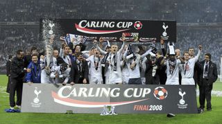 Tottenham's last piece of silverware was some 17 years ago