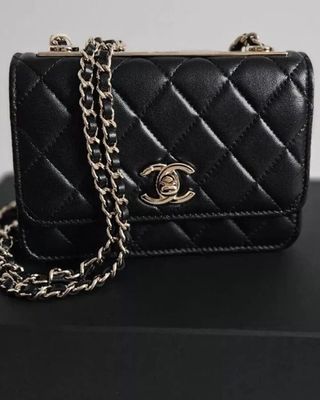 CHANEL, CC Lambskin Leather Mini Bag