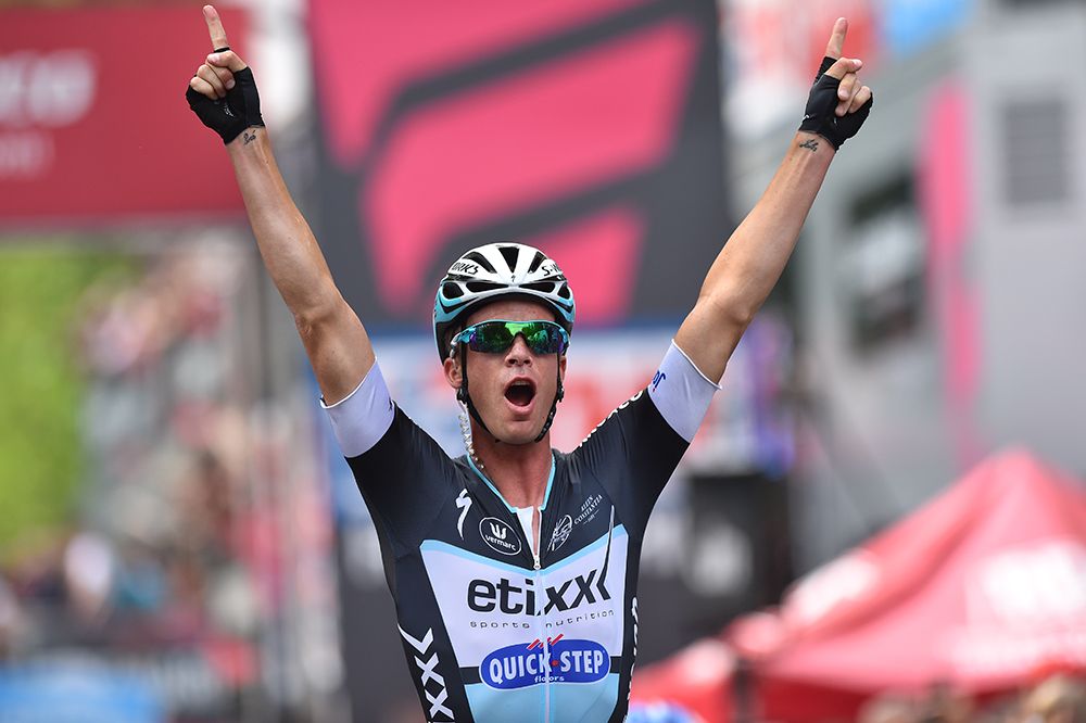 Iljo Keisse winner of stage 21 of the Giro d'Italia
