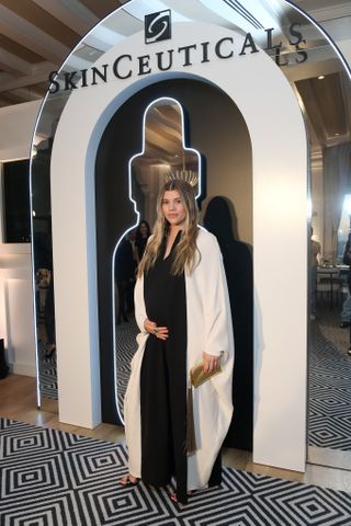 Sofia Richie Grainge at a party celebrating her collaboration with medical-grade skincare brand SkinCeuticals.