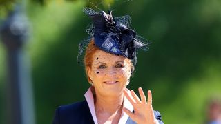 Sarah Ferguson, Duchess of York attends Harry and Meghan's wedding