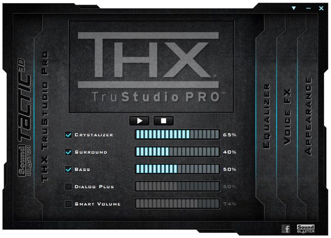 thx trustudio pro creative software