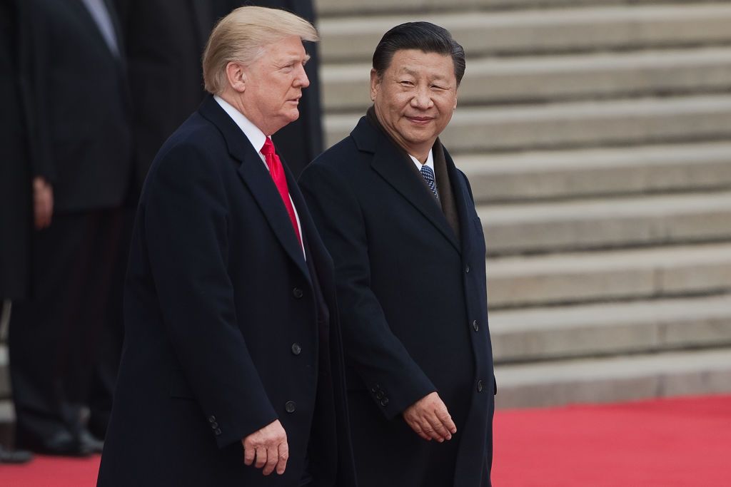 President Trump and Chinese President Xi Jinping