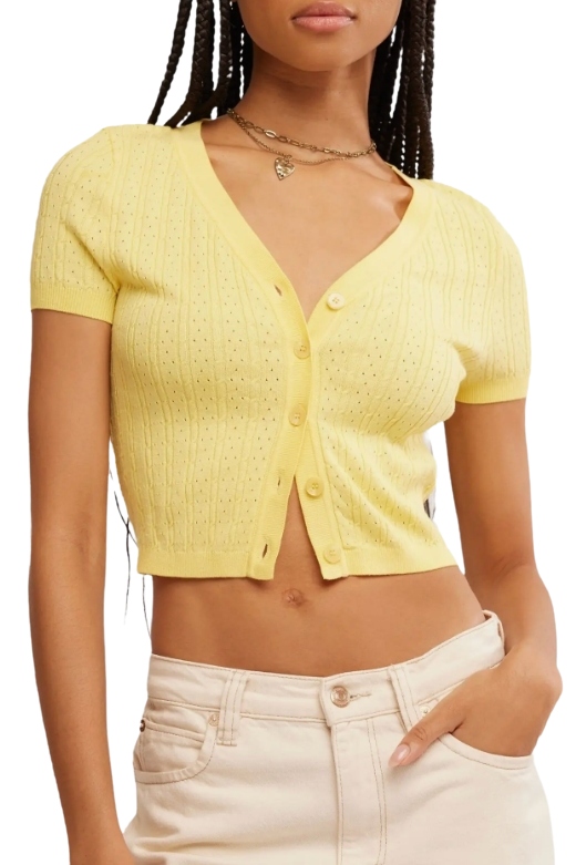 Cassie Crop Cardigan