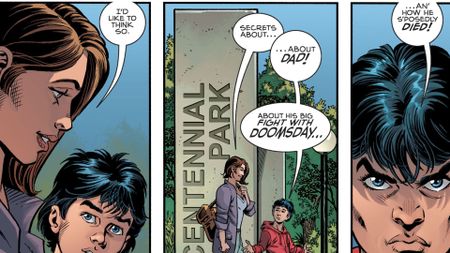 The Death of Superman 30th Anniversary Special #1 art