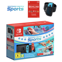 Nintendo Switch console + Switch Sports game + Switch Online (3 months) + Leg Strap £259.99 at Nintendo