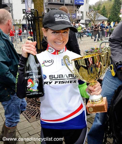 Willow Koerber (Subaru / Gary Fisher) is the first American to lead the mountain bike cross country World Cup since Alison Dunlap in 2002.