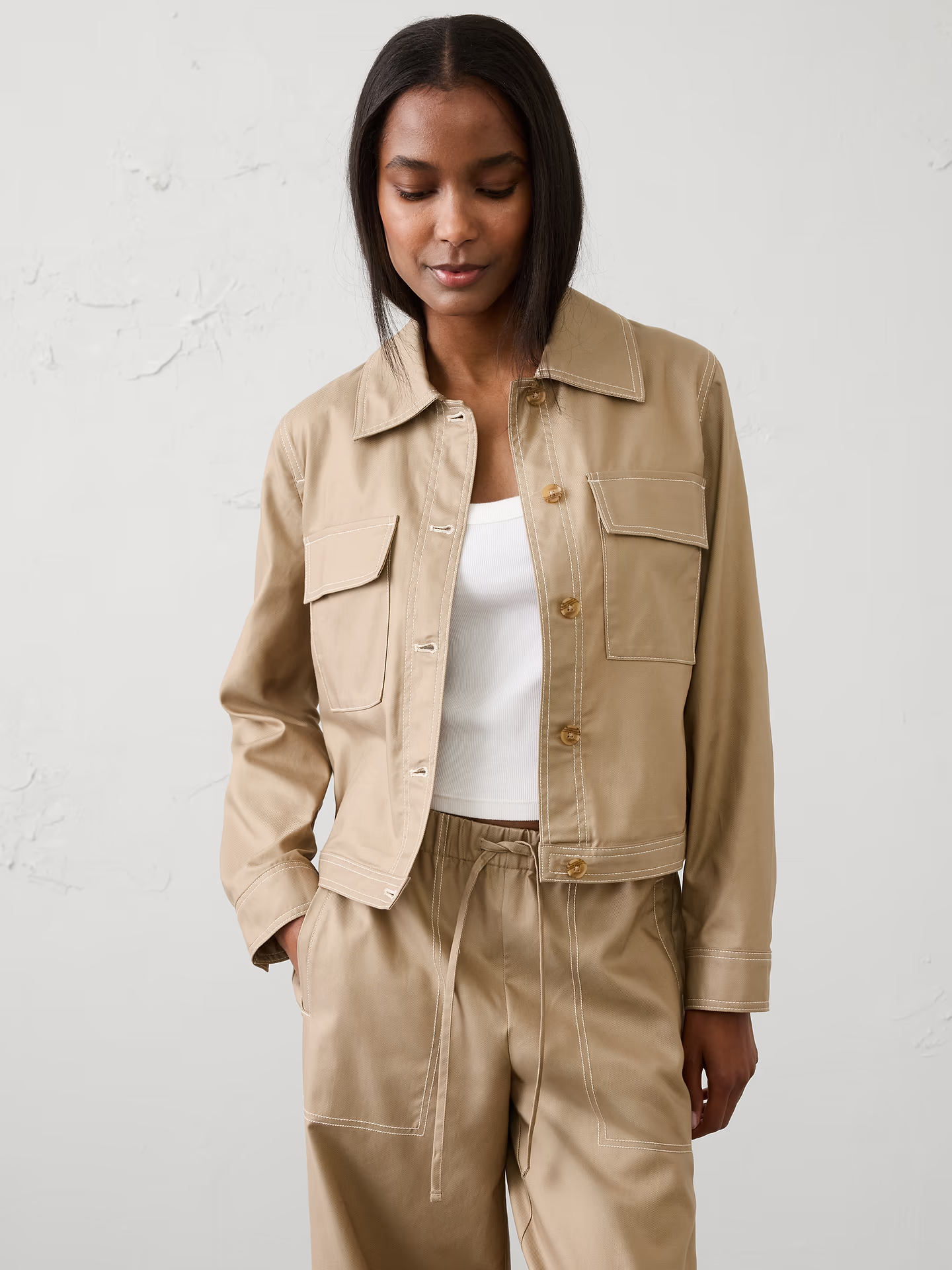 Banana Republic, Lightweight Twill Jacket