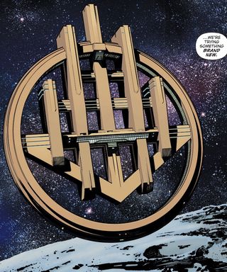 image from Dark Nights: Death Metal #7 - the Totality headquarters