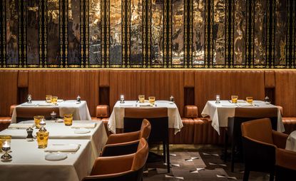 Not so at The Grill at The Dorchester, the showcase restaurant at London’s grand dame that has recently undergone an interior overhaul to bring it into the 21st century.