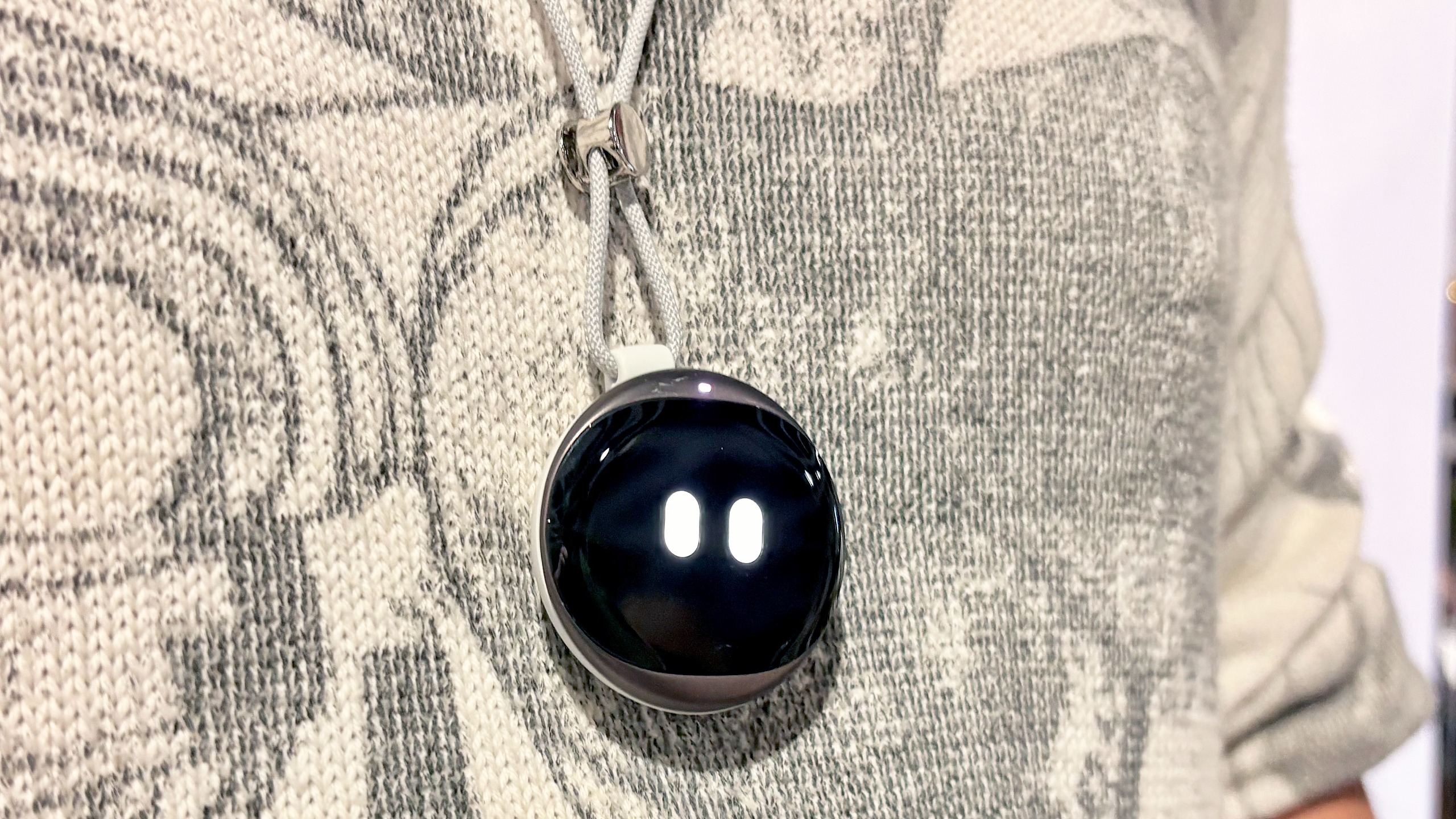 The iKairos wearable AI pendant at IFA 2026 in Berlin