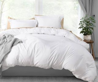 Utopia Bedding 3-Piece Set on a bed.