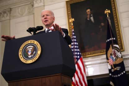 Biden talks about the vaccine rollout