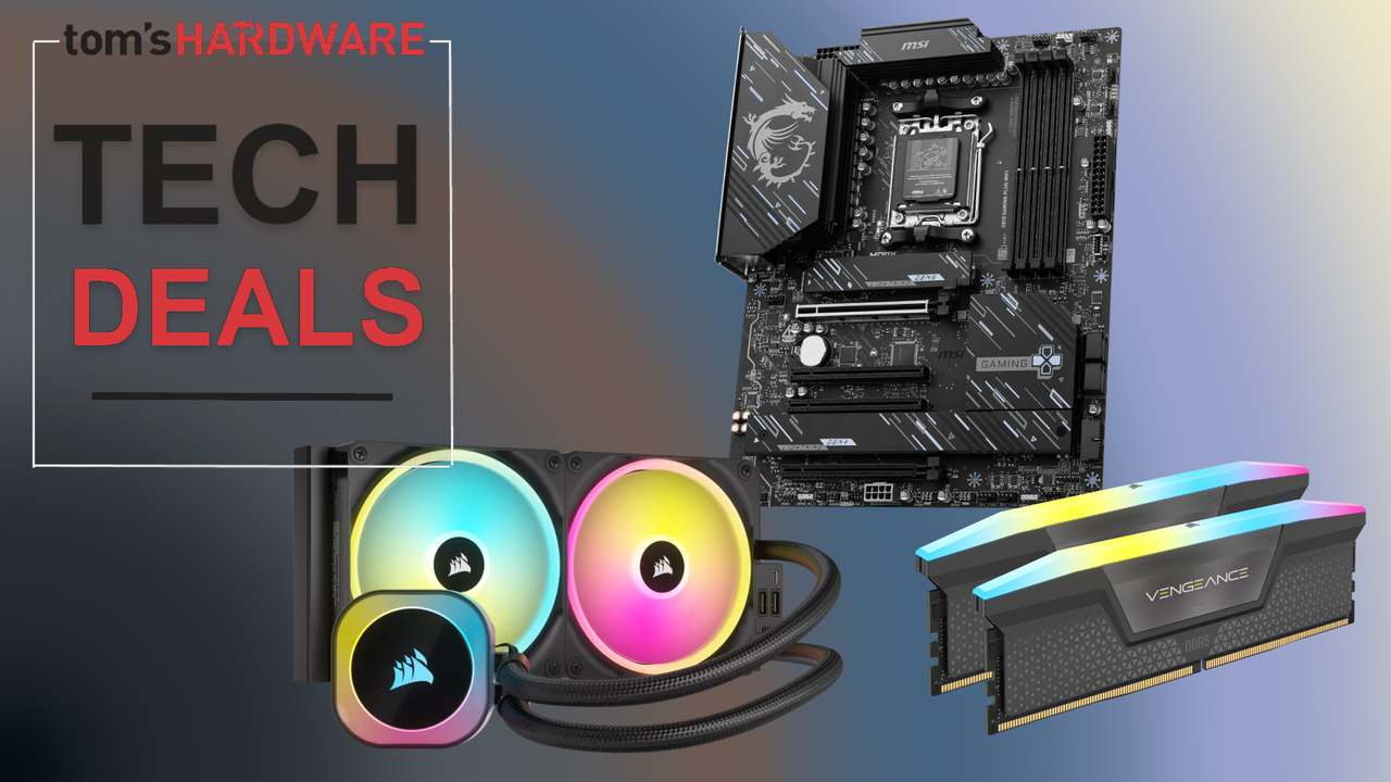 Get a free X870 motherboard and Corsair H115i RGB cooler with a 32GB kit of RAM — avoid high DDR5 prices with $380 worth of free gear