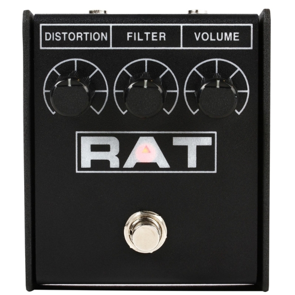 A ProCo Rat 2 distortion pedal
